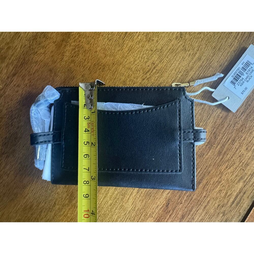 Fossil Kier Card Case Black Leather Card Case – New With Tags - Picture 7 of 7